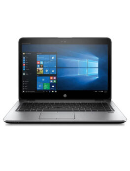 HP EliteBook 840 G3 Intel Core i5 6th Generation 8GB DDR4 RAM 256GB SSD 14" Screen FHD Windows 10 Pro 64-Bit Silver Laptop (Renewed) With 15 days finshoppi golden warranty - Renewed