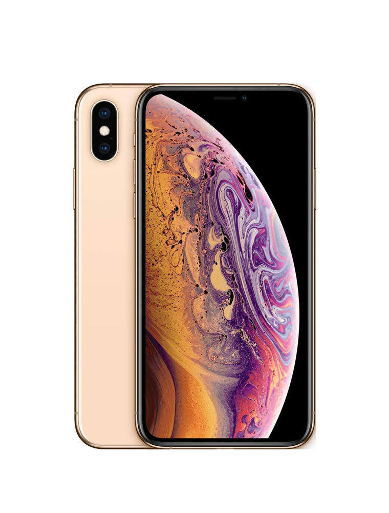 Apple iPhone XS, 256GB 4G LTE -GOLD/GRAY (USED) - Renewed